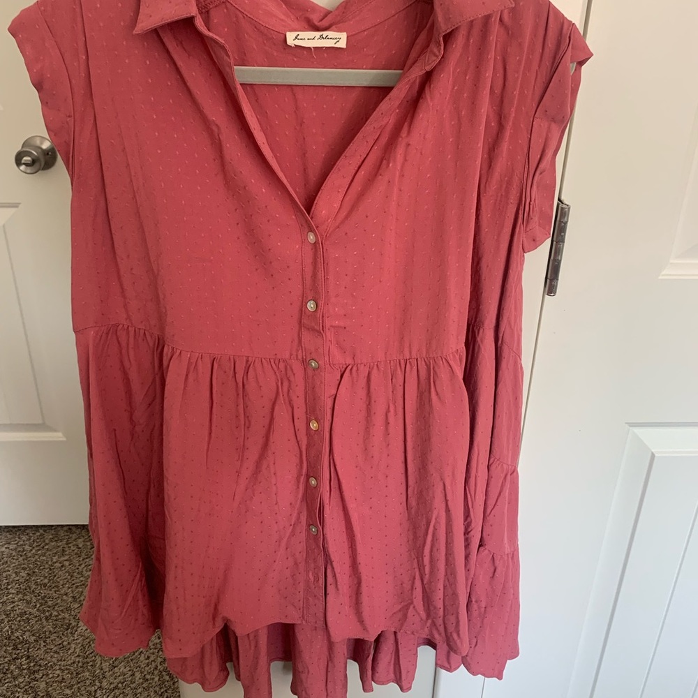 Pink blouse